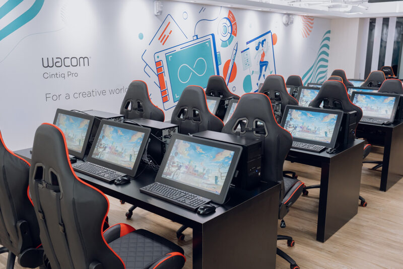 知名設計學院引領創意教育風潮：打造產業首創Wacom Cintiq 22吋繪圖教室