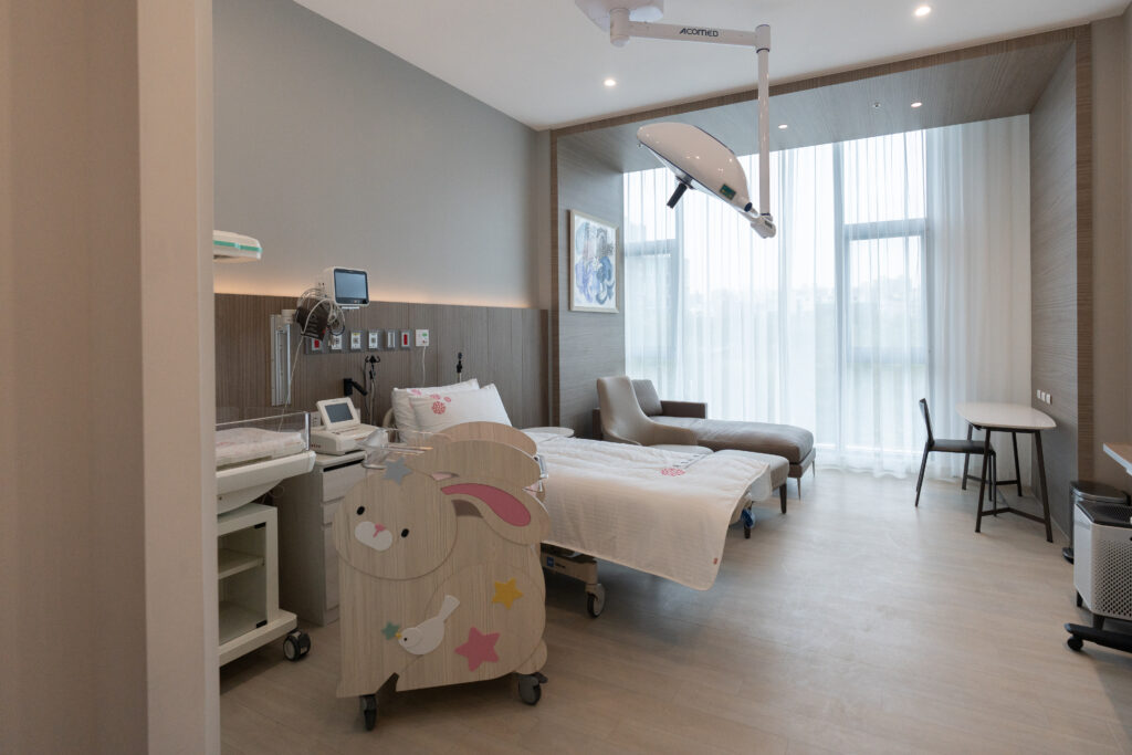 禾馨醫療團隊提供婦幼舒適的照護空間。(