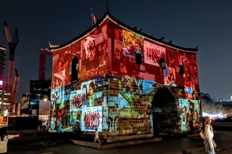 台北燈節「龍躍光城」　北門展區歷史與現代交匯的精彩之地