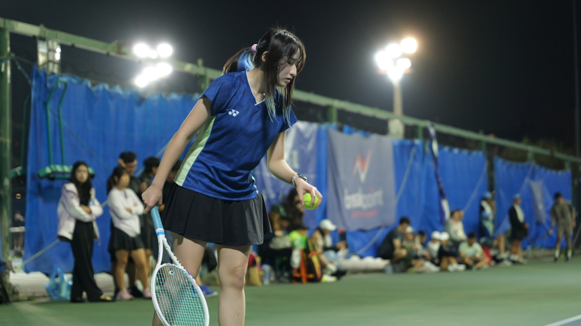 女單2.0亞軍選手程明慧出賽實況。圖/breakpoint提供