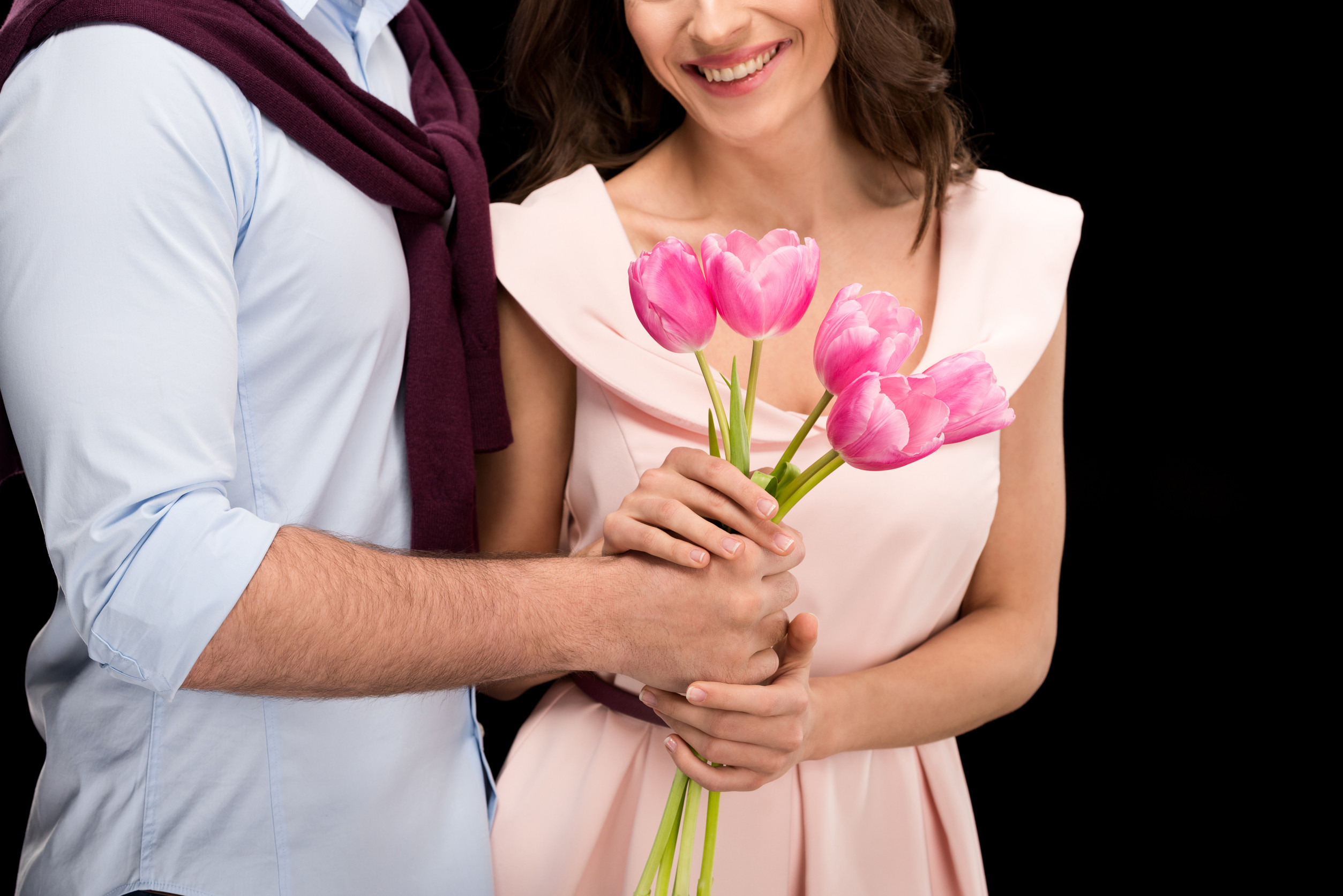 鬱金香象徵完美的愛,是那種不需要多說,一朵就能展現高級感的花。圖/123RF圖庫