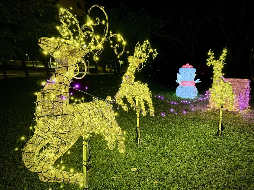 大安森林公園燈區 圖/台北市政府觀傳局