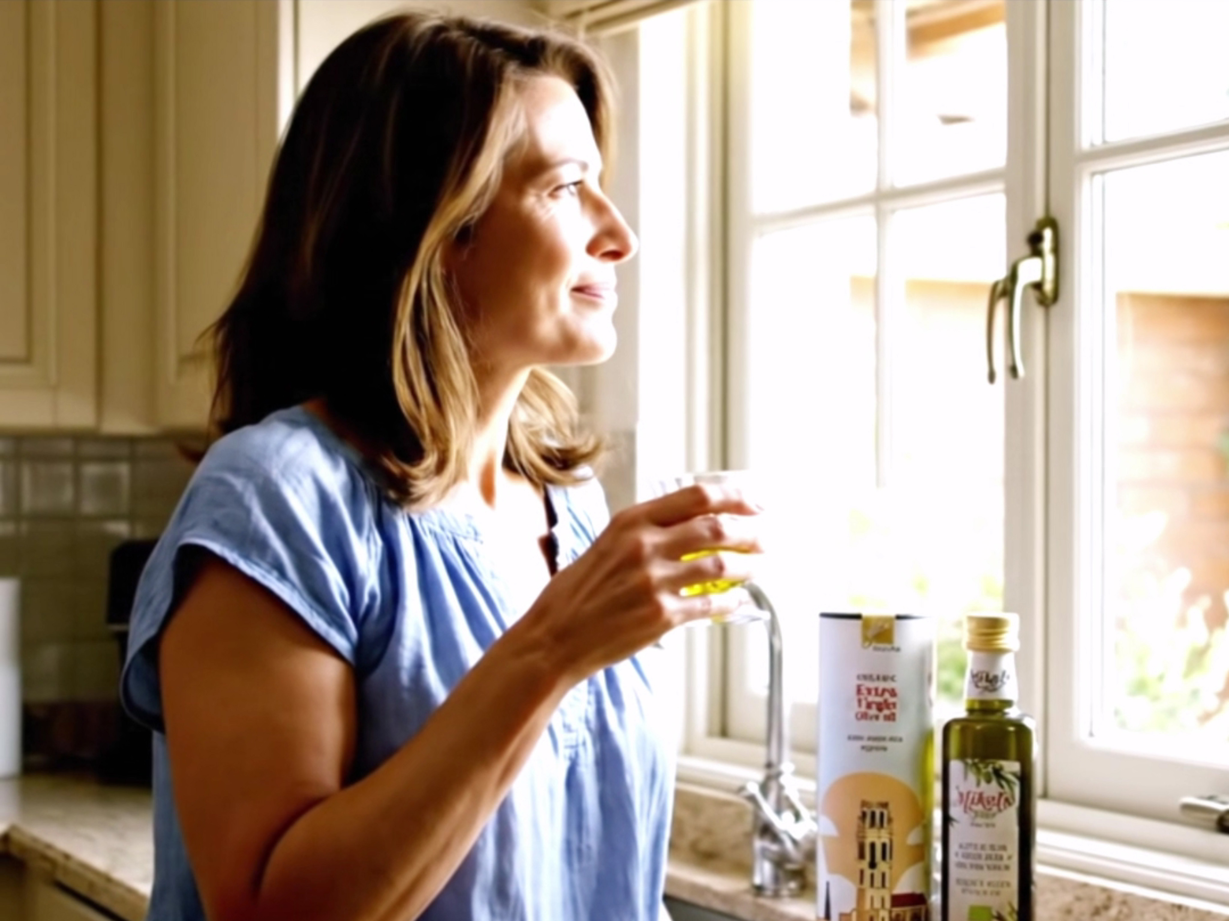 來自西班牙的歐羅有機特級初榨橄欖油，其獨特的蕃茄與蘋果香氣，也適合生飲。圖/囍瑞提供