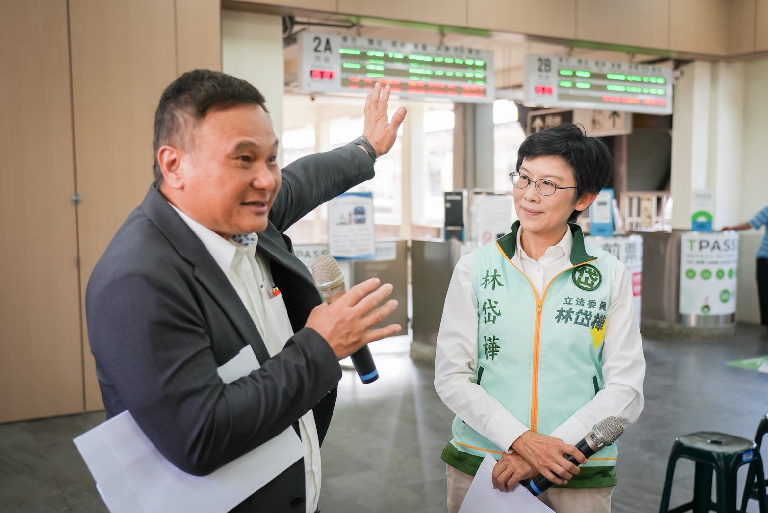 爭取多年終成真！大寮後庄車站修繕完工　林岱樺力促區間快車停靠與吉祥物進駐