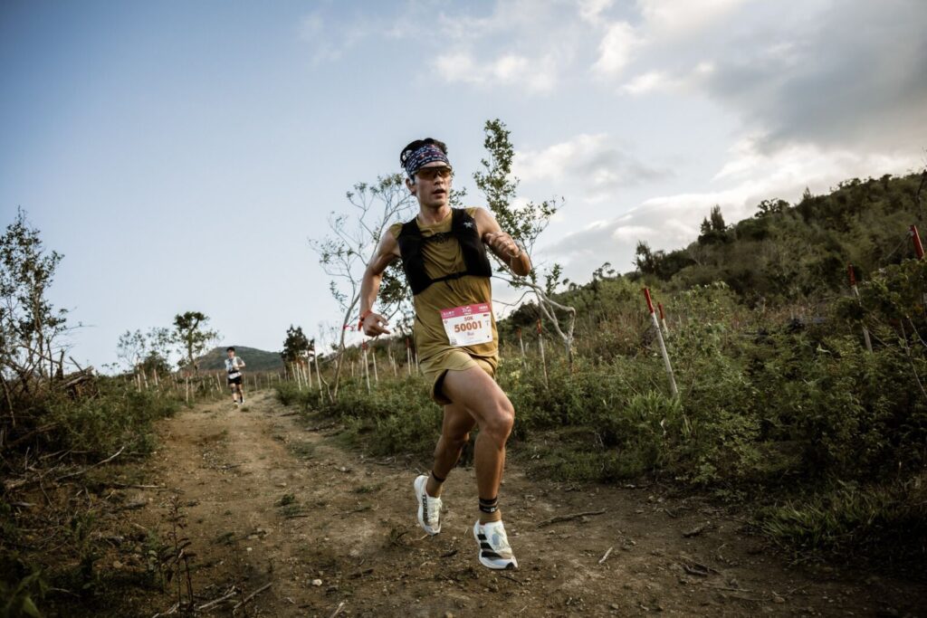 過往Xtrail Kenting by UTMB賽事 吸引來自世界各地的越野好手齊聚墾丁開跑，圖為日本頂尖選手上田瑠偉（Rui UEDA）。圖/破圈運動行銷提供